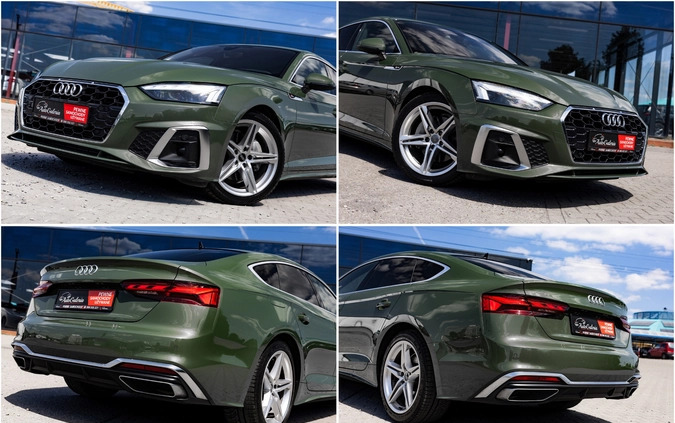 Audi A5 cena 152900 przebieg: 125431, rok produkcji 2022 z Chodzież małe 781